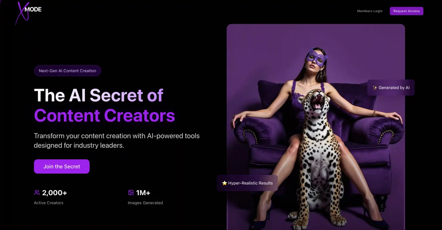 xMode.ai - Hero Image