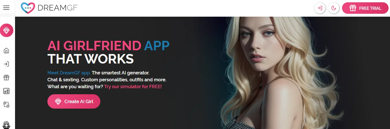 DreamGF - Hero Image