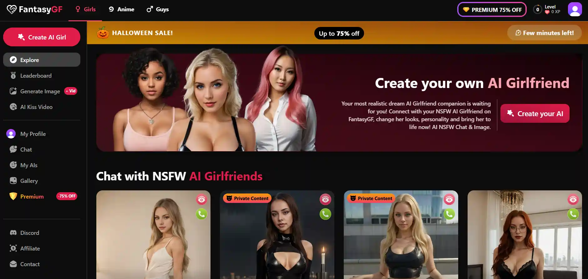 FantasyGF - Hero Image