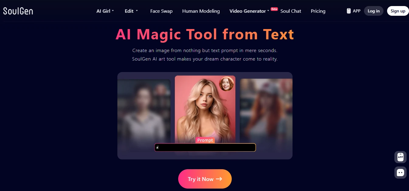 Soulgen AI - Hero Image