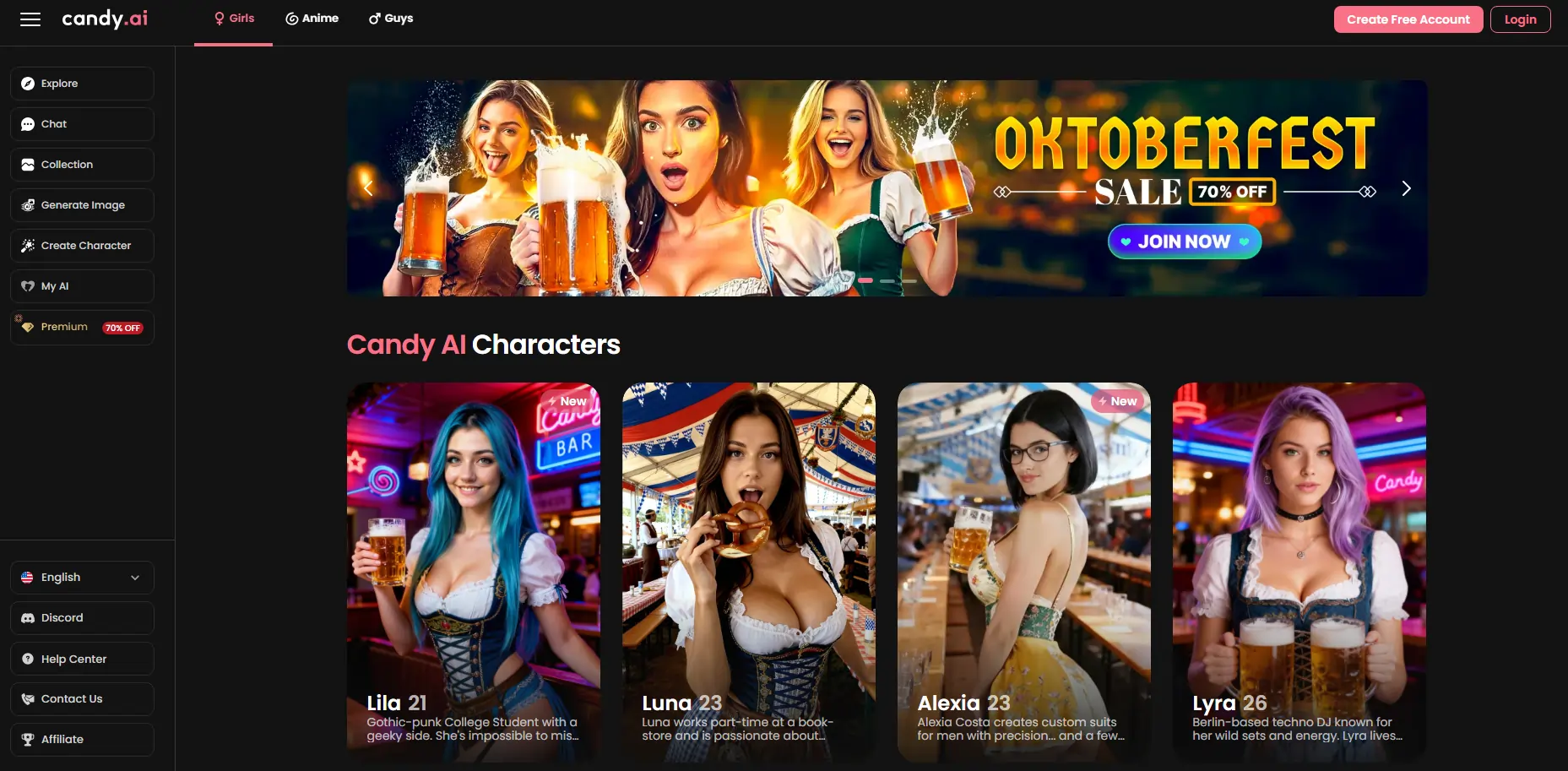 Candy AI - Hero Image