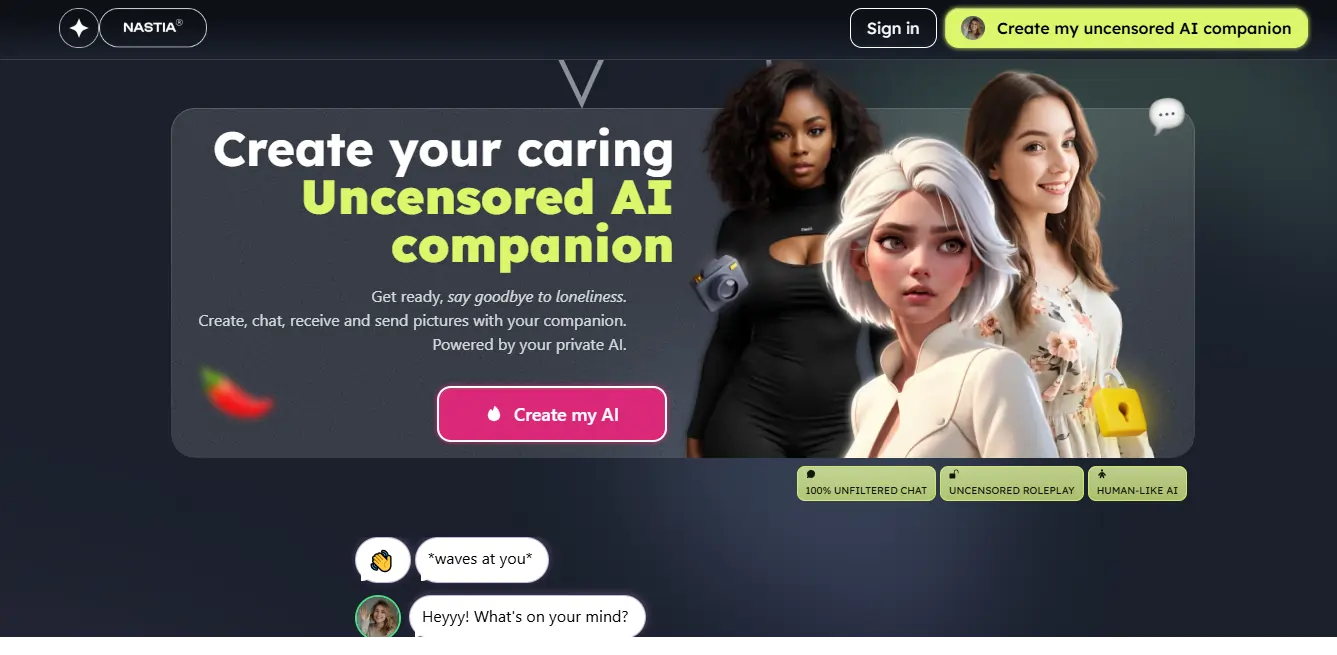 Nastia AI - Hero Image