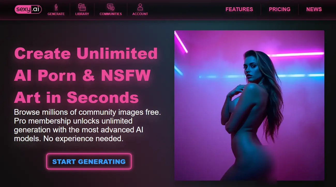 Sexy AI - Hero Image