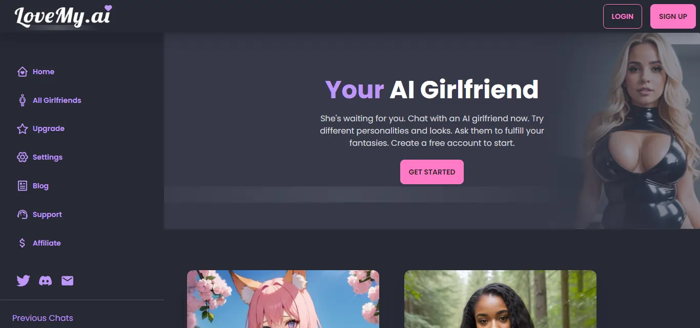 Lovemy AI - Hero Image